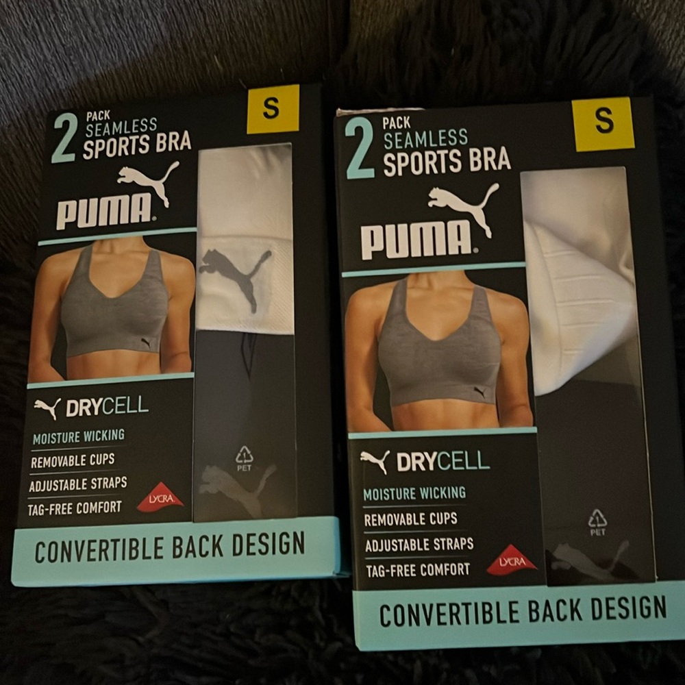 2 box seamless sports bra si  S